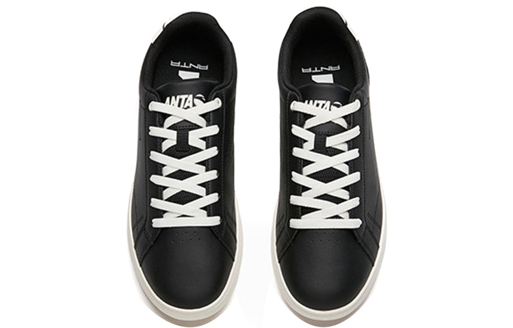 ANTA Basic Skateboarding Shoes 'Black White' 112138064-3