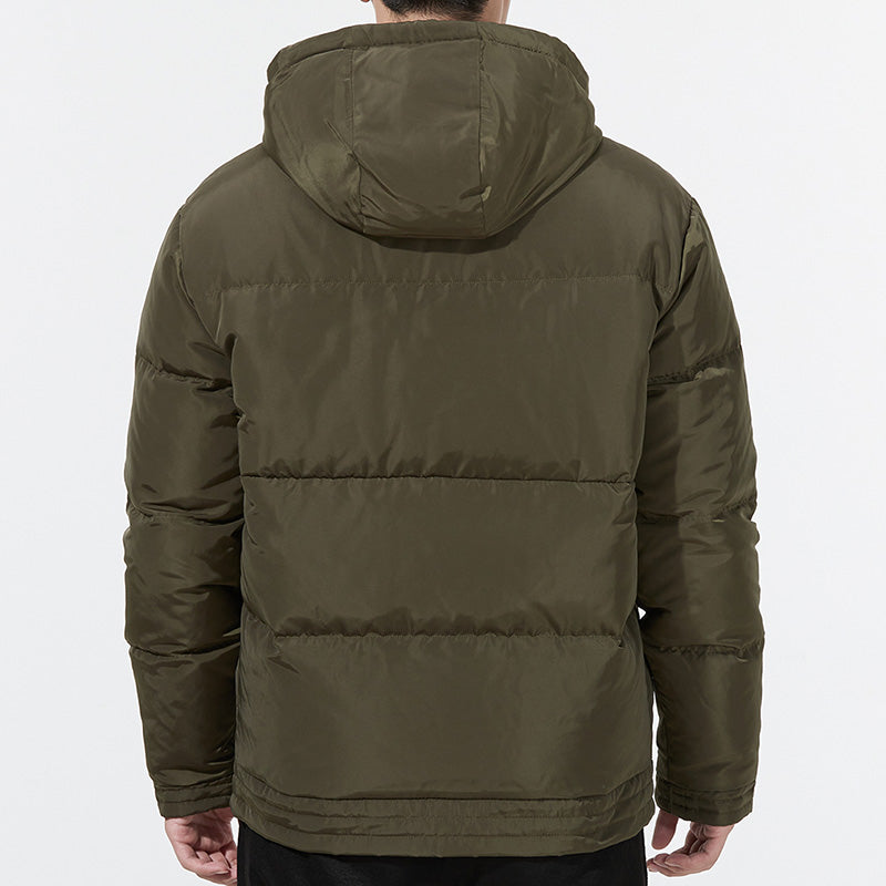 PUMA Hoodie Loose Down Jacket 'Olivegreen' 532915-44