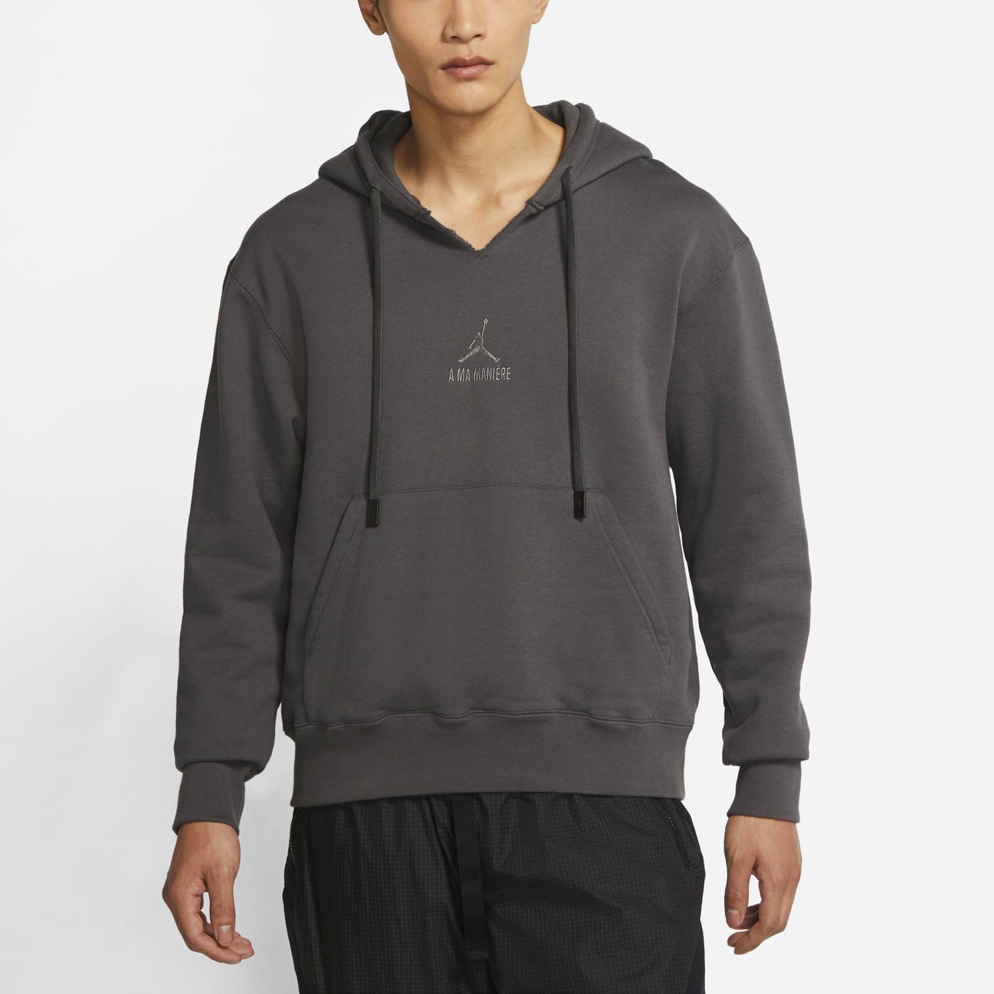 Air Jordan x A MA Maneire Hoodie 'Midnight Fog Anthracite' CV3442-099