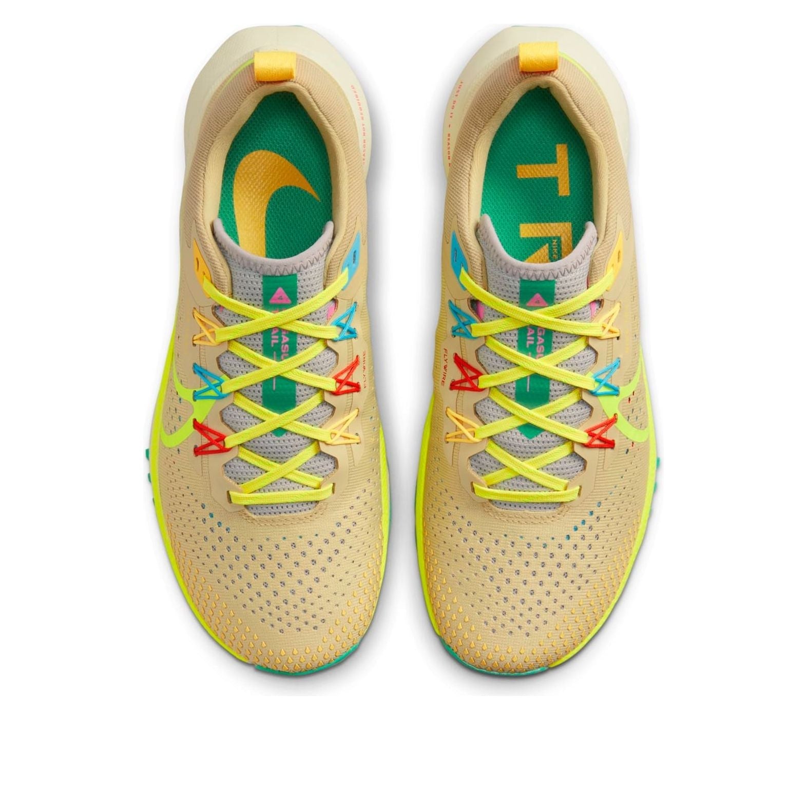 (WMNS) Nike React Pegasus Trail 4 GTX 'Brown Yellow' DJ6159-700