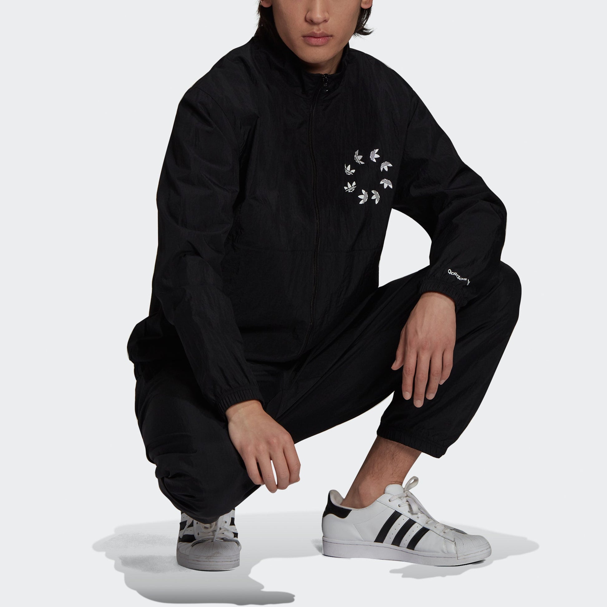 adidas originals Down Logo Sport Jacket Black H37740