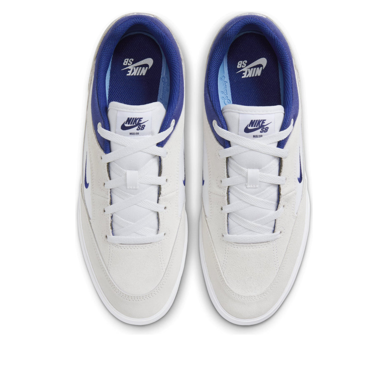 Nike SB Malor 'White Deep Royal Blue' FV6064-100