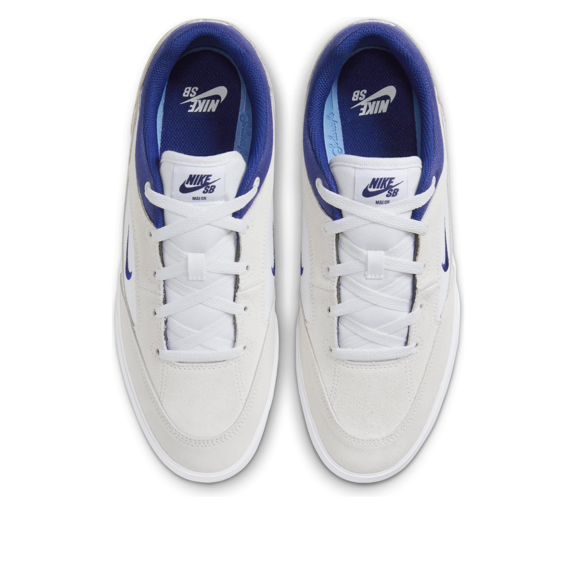 Nike SB Malor 'White Deep Royal Blue' FV6064-100