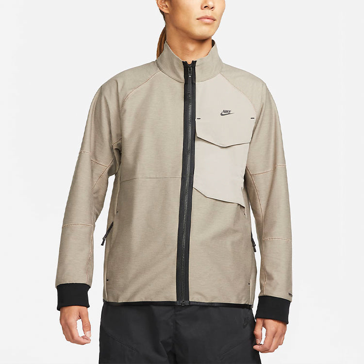 Men's Nike Sportswear Dri-FIT Tech Pack Moisture Conduction Quick Dry Casual Jacket Moon Lime DD6595-087