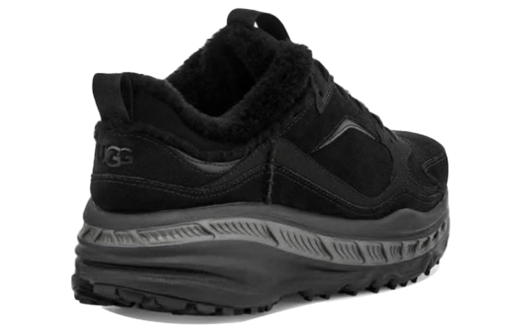 UGG CA805 Spill Seam Low Top Suede Shoes/Sneakers Black 1114150-BTNL
