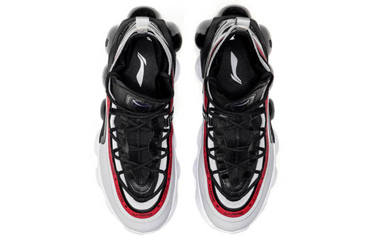Li-Ning Classic Basketball Mid 'Black Red' AGBP127-5