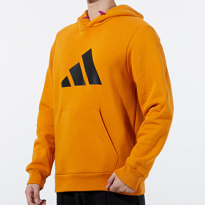 Men's adidas Large Logo Printing Sports Orange H46511