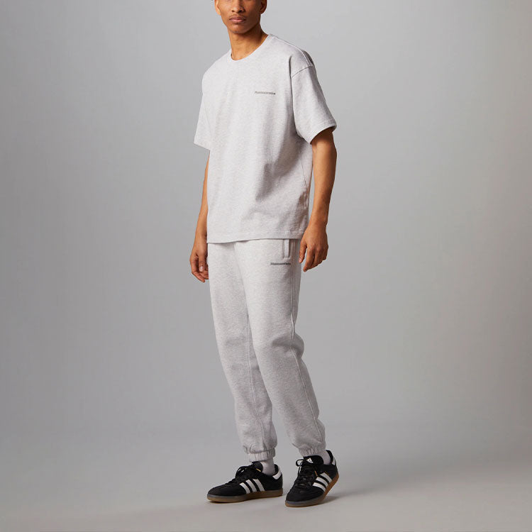 adidas x Pharrell Humanrace Small Logo Sweatpants 'Grey' HG2687