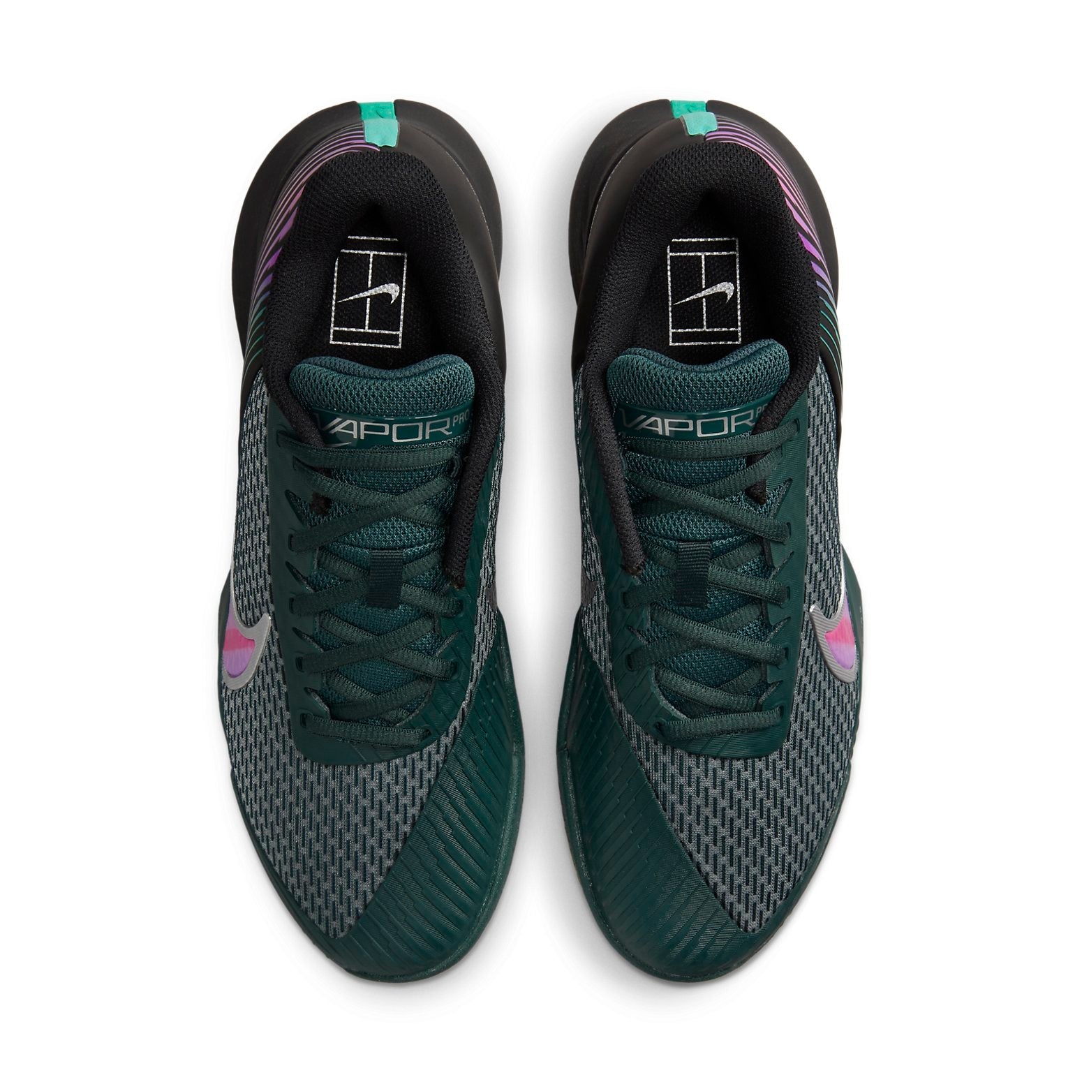 Nike Court Air Zoom Vapor Pro 2 Premium 'Black Deep Jungle' FD6692-001