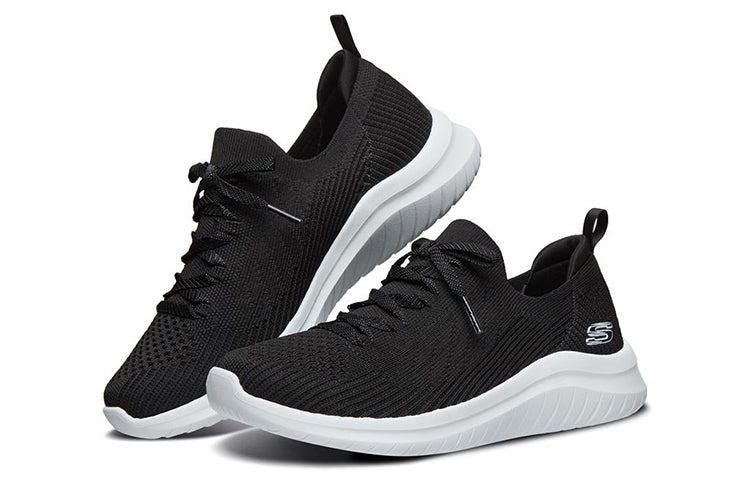 (WMNS) Skechers Slip-Ins Ultra Flex 3.0 'Black White' 13356-BKW