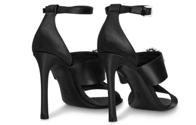 (WMNS) LOUIS VUITTON Madeleine sandals 'Black' 1A653H