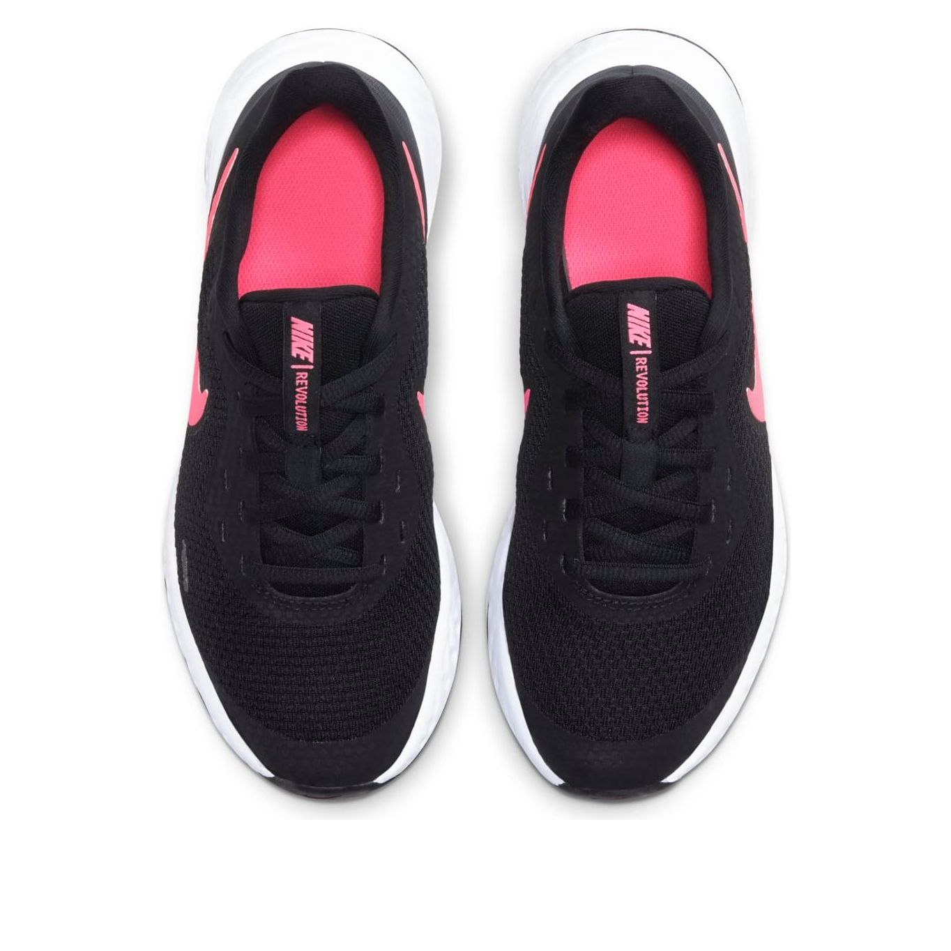 (GS) Nike Revolution 5 Black/Pink BQ5671-002