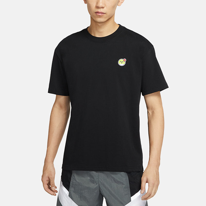 Nike Sportswear Max 90 Embroidered Sports Round Neck Short Sleeve Black DA2389-010