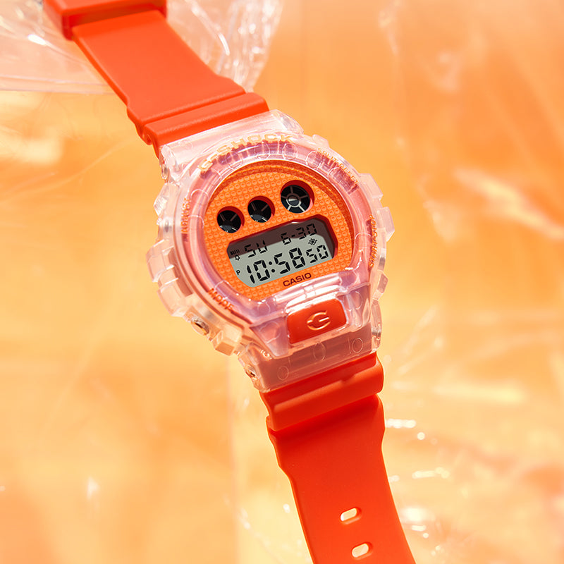 CASIO G-Shock Digital 'Orange' DW-6900GL-4PR