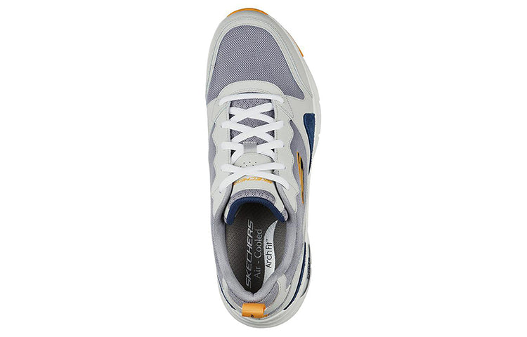 Skechers Arch Fit Sport 'White Gray Yellow' 232204-GYMT