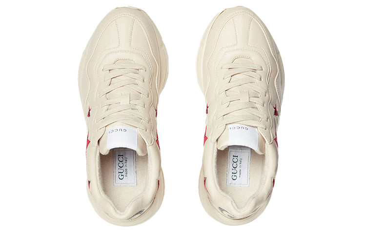 (WMNS) Gucci 520 Rhyton Star 'White Red' 664962-2SHC0-9560