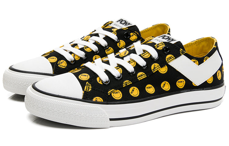 PONY Canvas Shoe Black 02M1SH16BK