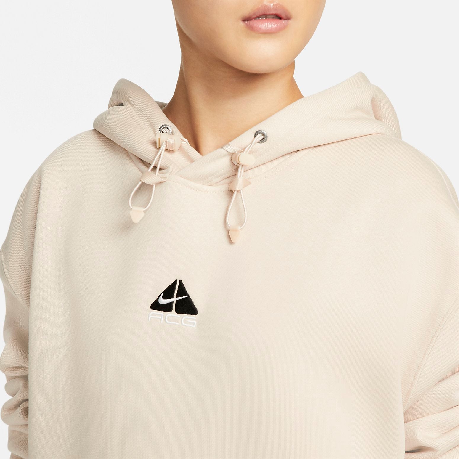 Nike ACG Therma-Fit Pullover Fleece Hoodie Asia Sizing 'Sanddrift' DH3088-126