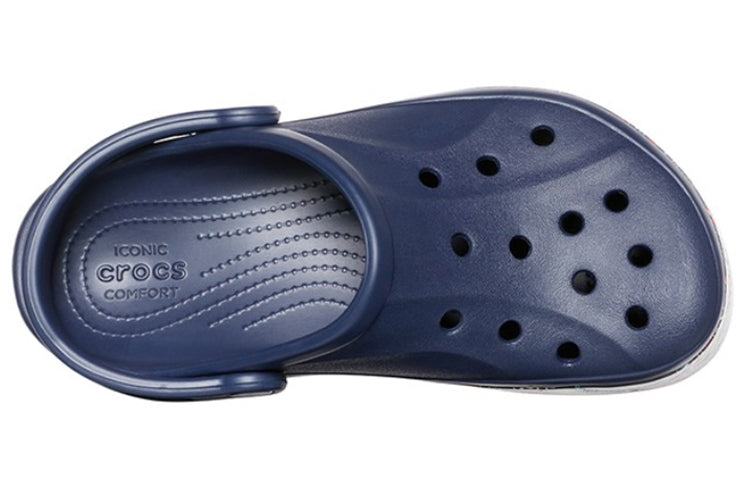 Crocs Bayaband Printing Sandals Unisex Blue 206233-410