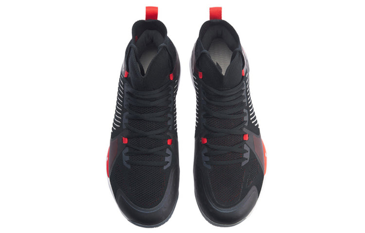 (WMNS) Li-Ning Dagger 2.0 Mid 'Black Red' AYAP011-4