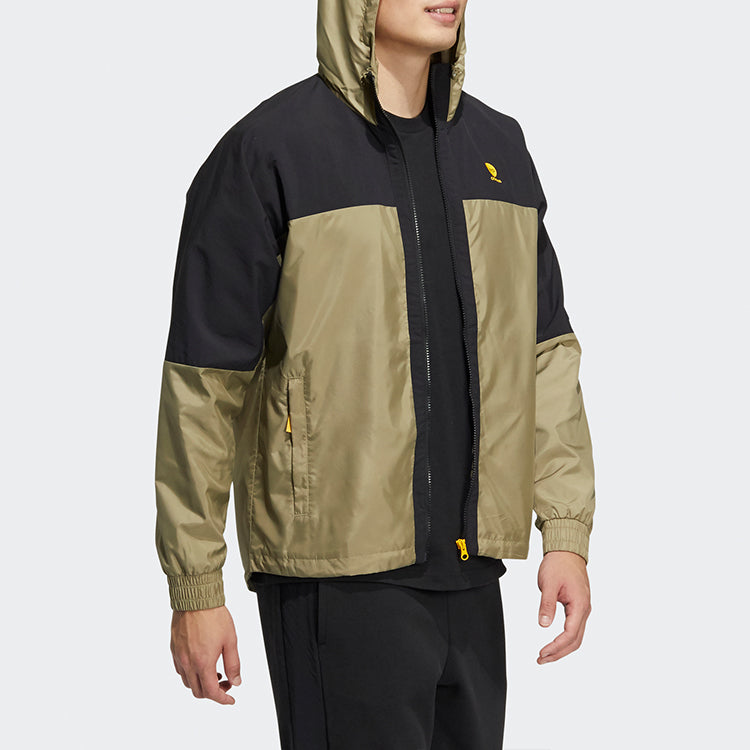 adidas neo M Gsg Cb Wb Casual Sports Hooded Jacket Green HM7425