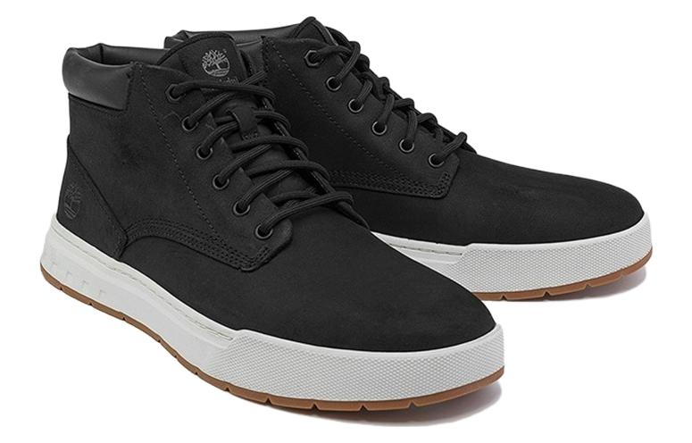 Timberland Maple Grove Leather Chukka Boot 'Black Nubuck' A5PSGM015