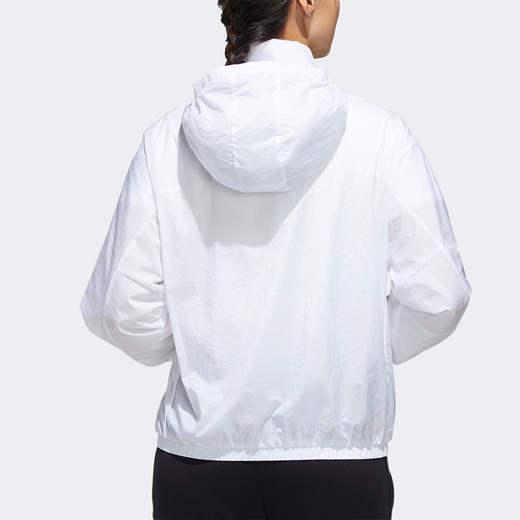 (WMNS) adidas Casual Sports Stylish Jacket White GF0138