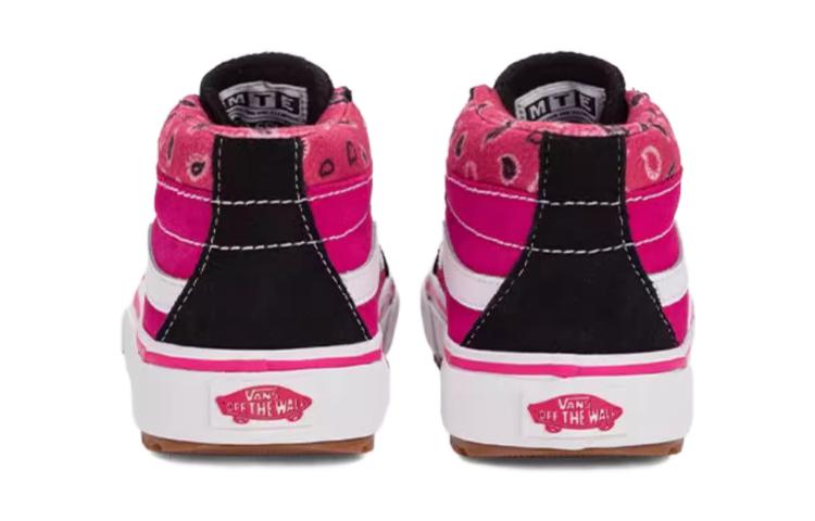 (GS) Vans Paisley Sk8-Mid Reissue 'Pink Black' VN0A5KROB9P