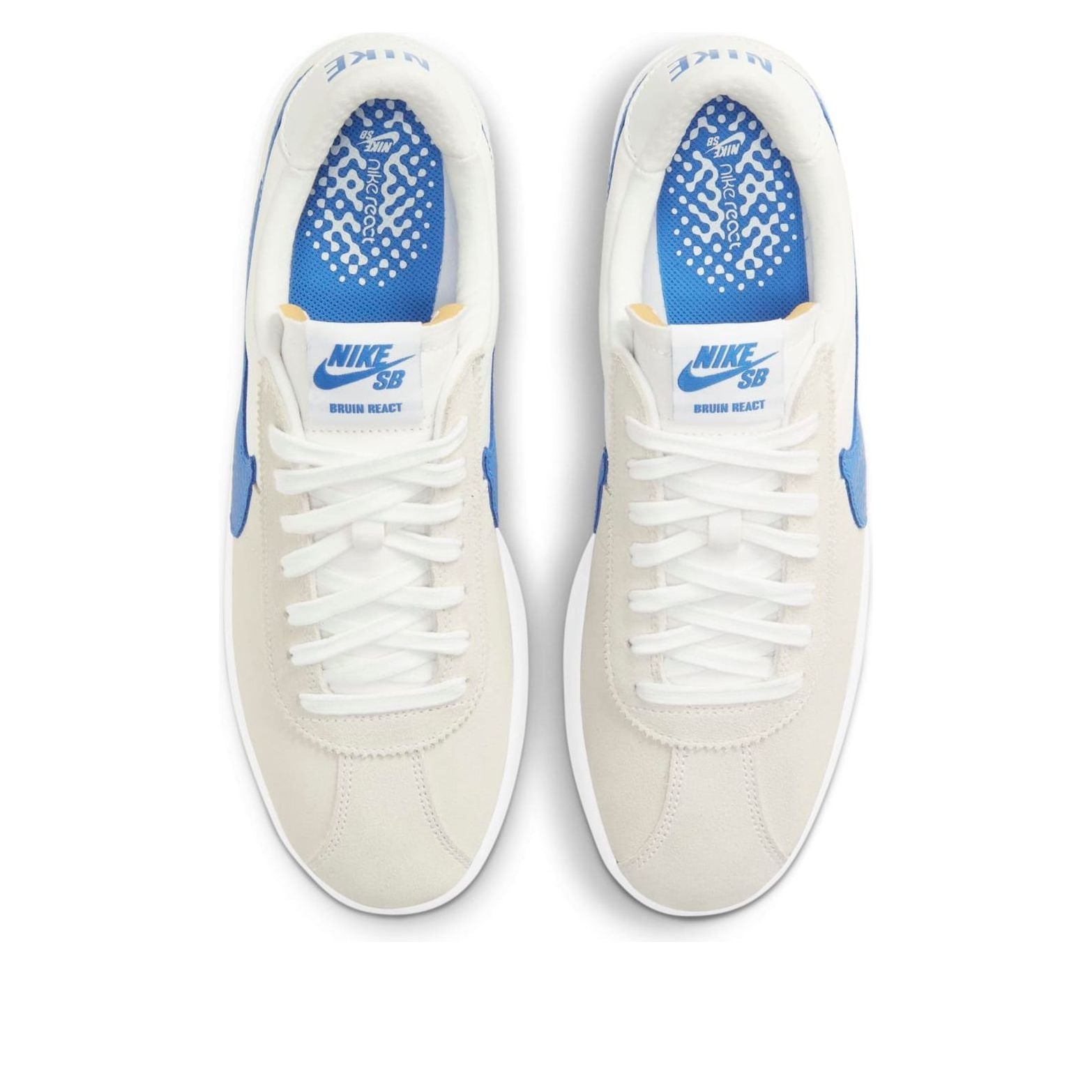 Nike Bruin React SB 'Summit White Signal Blue' CJ1661-100