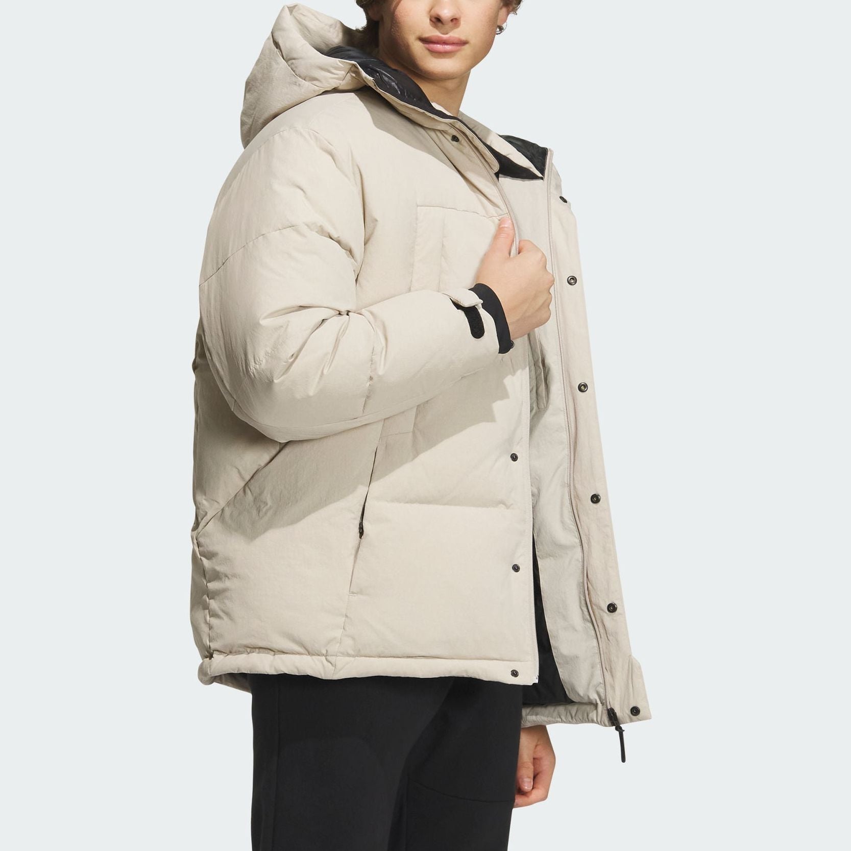 adidas Goose Down Parka 'Beige' IL8898