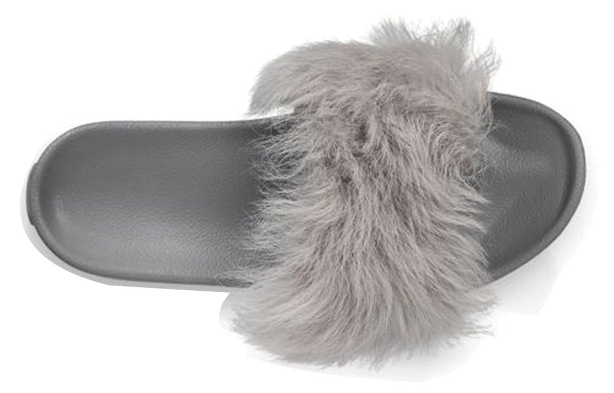 (WMNS) UGG W Royale Gray Slippers 1018875-SEL