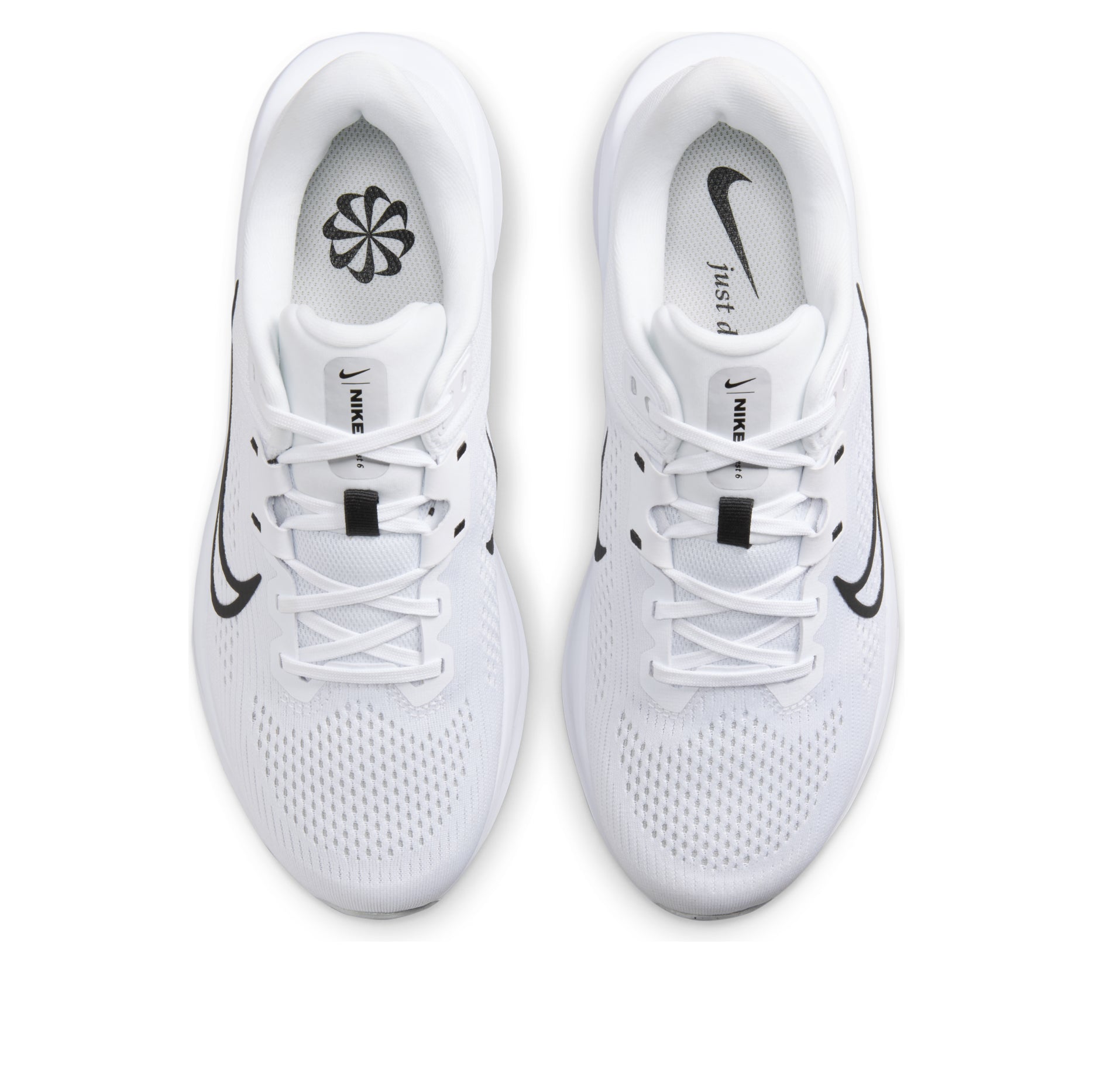 (WMNS) Nike Quest 6 'White Black' FD6034-100