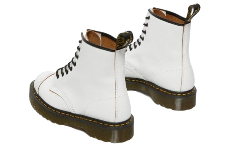 Dr. Martens 1460 Bex Made in England Toe Cap Lace Up Boots 'White' 27386100