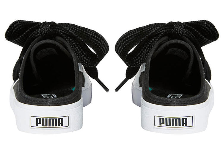 (WMNS) PUMA Bari Mule Ribbon 'Black White' 382331-01