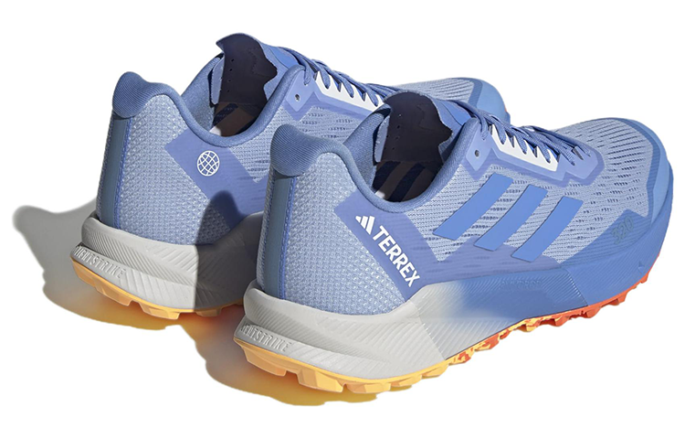 adidas Terrex Agravic Flow 2 'Blue Dawn Impact Orange' HR1116