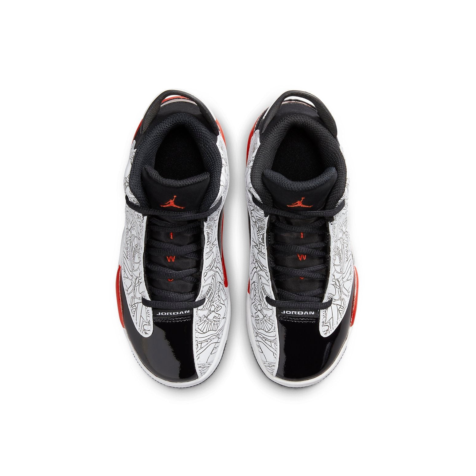 (PS) Air Jordan Dub Zero 'Fire Red' DV1359-162