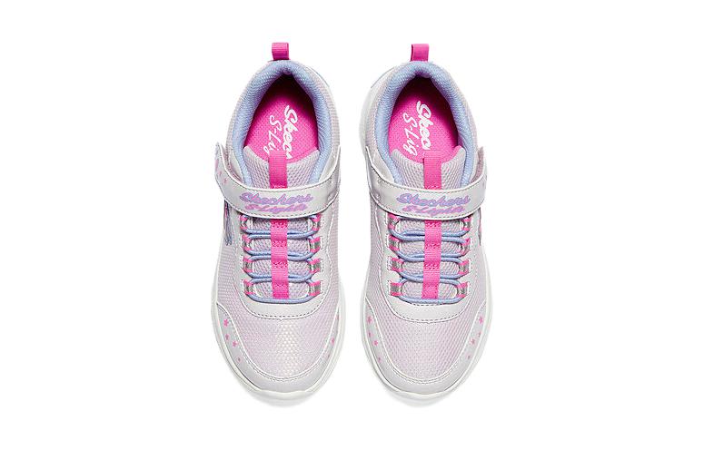 (GS) Skechers Lights Flicker Flash 'Pink Purple' 319043L-LVPK