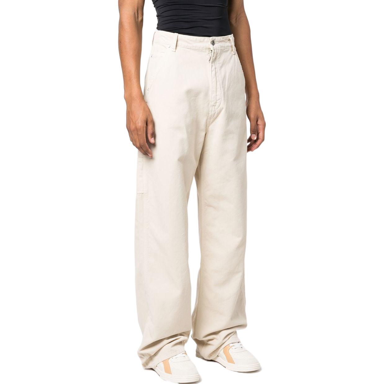 Off-White wide-leg Trousers 'White' OMCA221F22FAB0016101