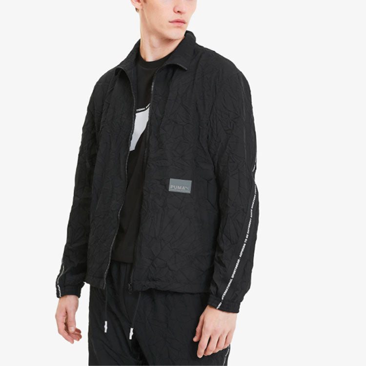 PUMA Select Avenir Track Jacket 'Black White' 597367-01
