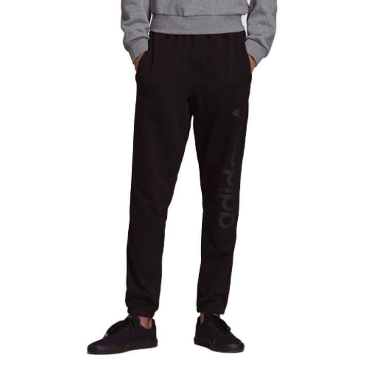 adidas originals Side Alphabet Printing Sports Pants Black CF5793