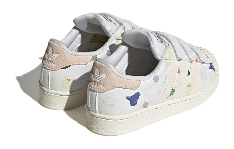 (GS) LEGO x adidas Superstar CF 'Bricks And Figurine  White Wonder Quartz' IF2202