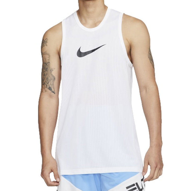 Nike Dri-Fit Series Sports Sleeveness Vest Male White BV9388-100