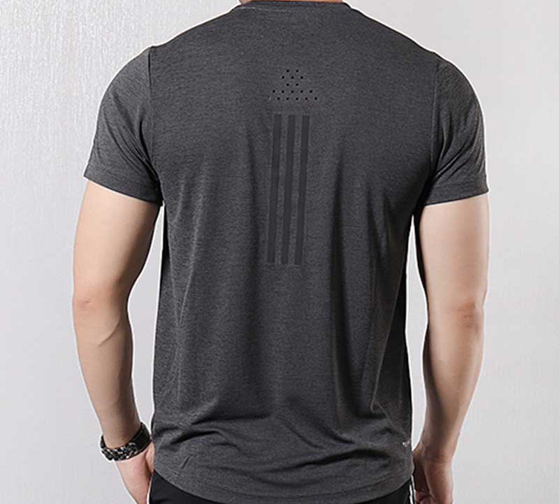 adidas Running Sports Short Sleeve Gray / Black EI6386