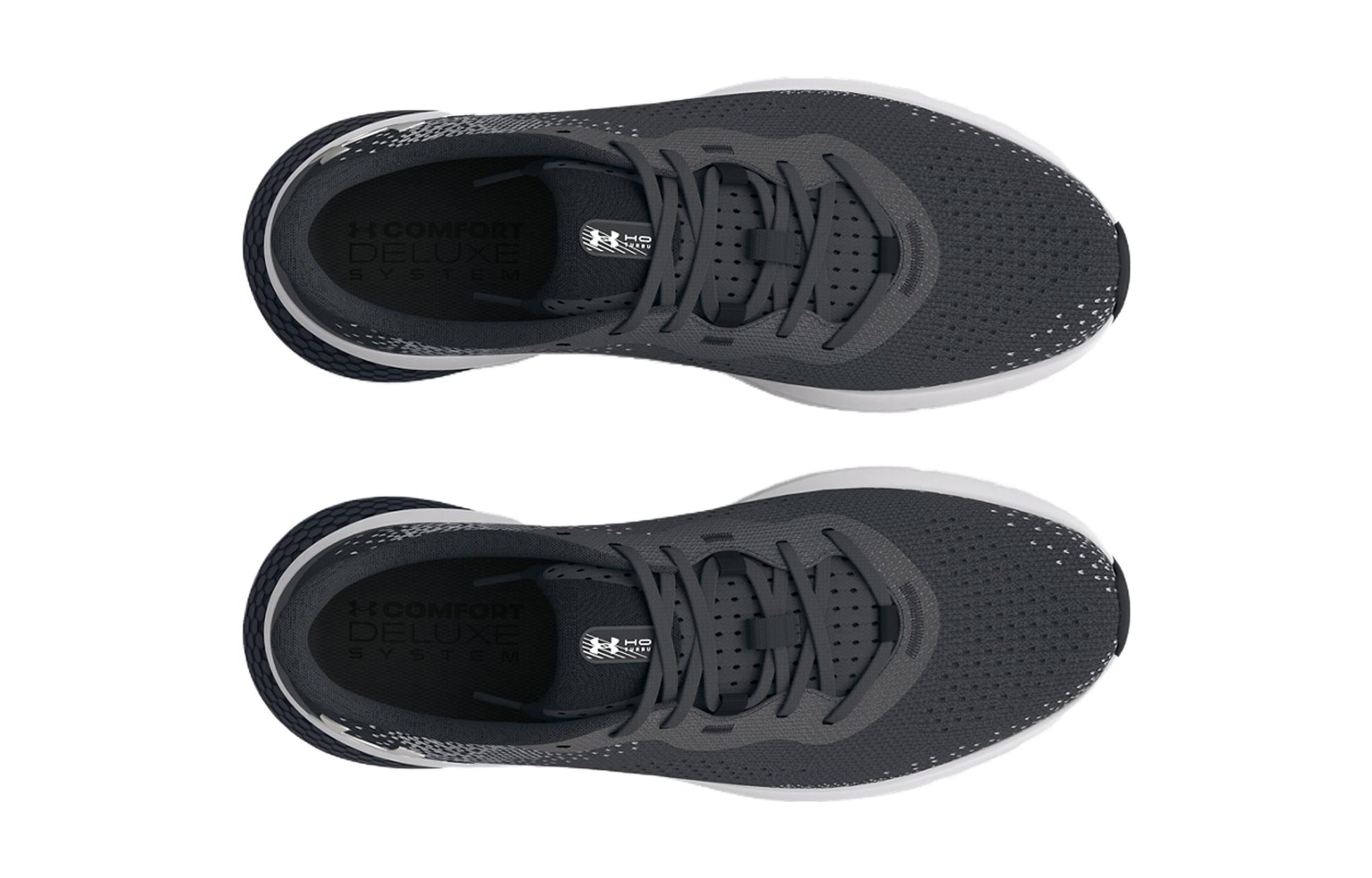 (GS) Under Armour HOVR Turbulence 2 'Jet Grey Metallic Silver' 3027775-101