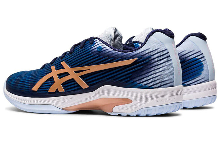 (WMNS) ASICS Solution Speed 'Peacoat Rose Gold' 1042A002-413