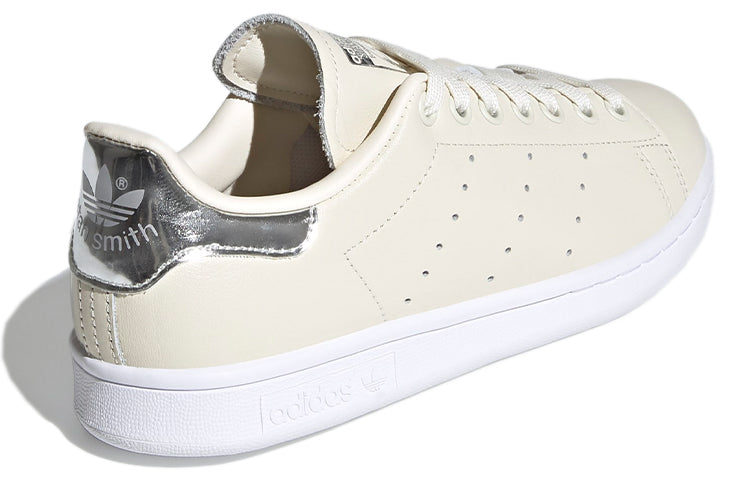 (WMNS) adidas originals Stan Smith 'Off White Silver Metallic' FY6773