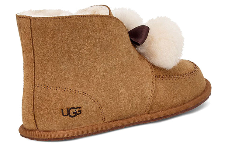 (WMNS) UGG Kallen Fleece Lined Brown 1110709-CHE