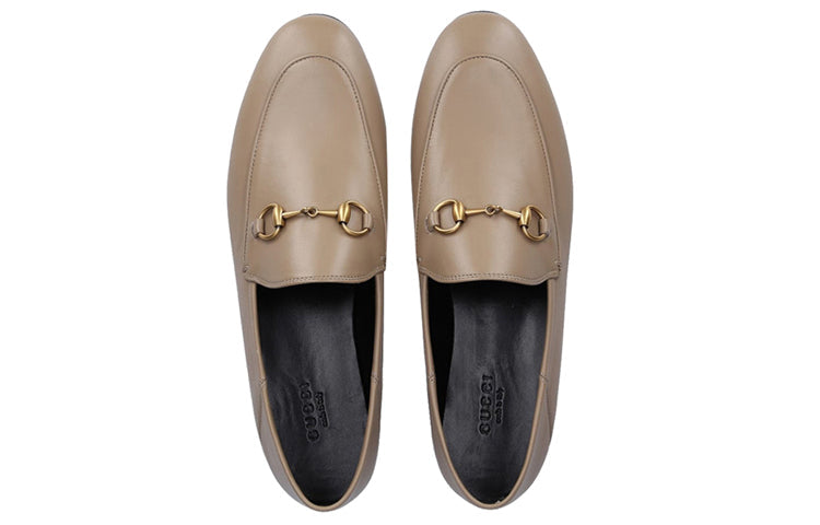 (WMNS) Gucci Leather Horsebit Loafer 414998-DLC00-2606