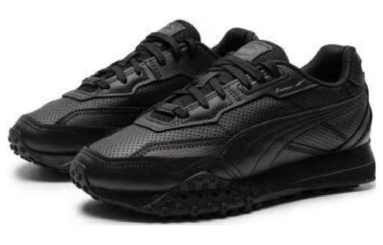 PUMA Blacktop Rider Leather 'Black' 393823-02