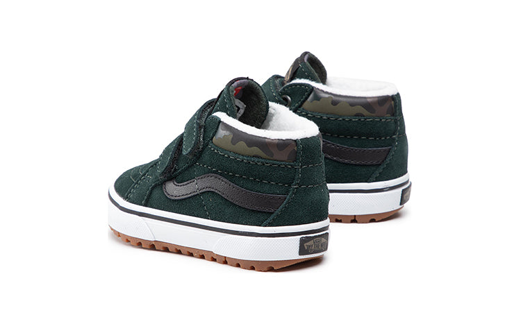 (TD) Vans Sk8 Mid Velcro 'Green' VN0A5KRN6HW